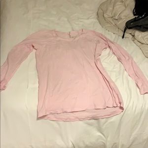 Pink long sleeve lulu lemon top